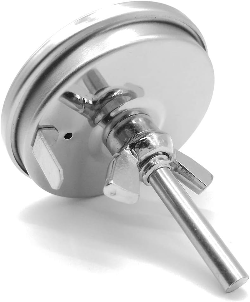 67088 67731 Accurate Grill Thermometer for Weber Genesis 300, Genesis II & Summit Series Grills, Genesis E/S 310 330 Temperature Gauge, Thermostat Replacement for Weber, Center Mount, 2-3/8&rdquo; Diameter image number 1