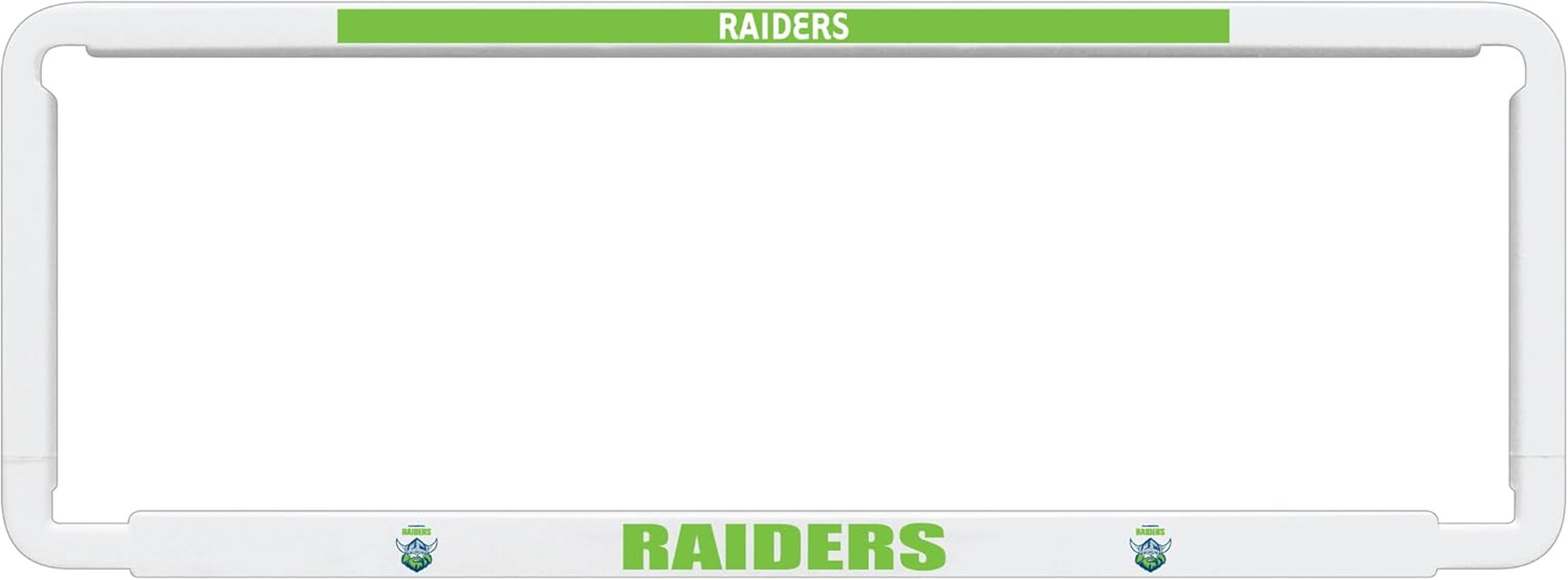 Sperling Official NRL Canberra Raiders Car Number Plate Frame Surround