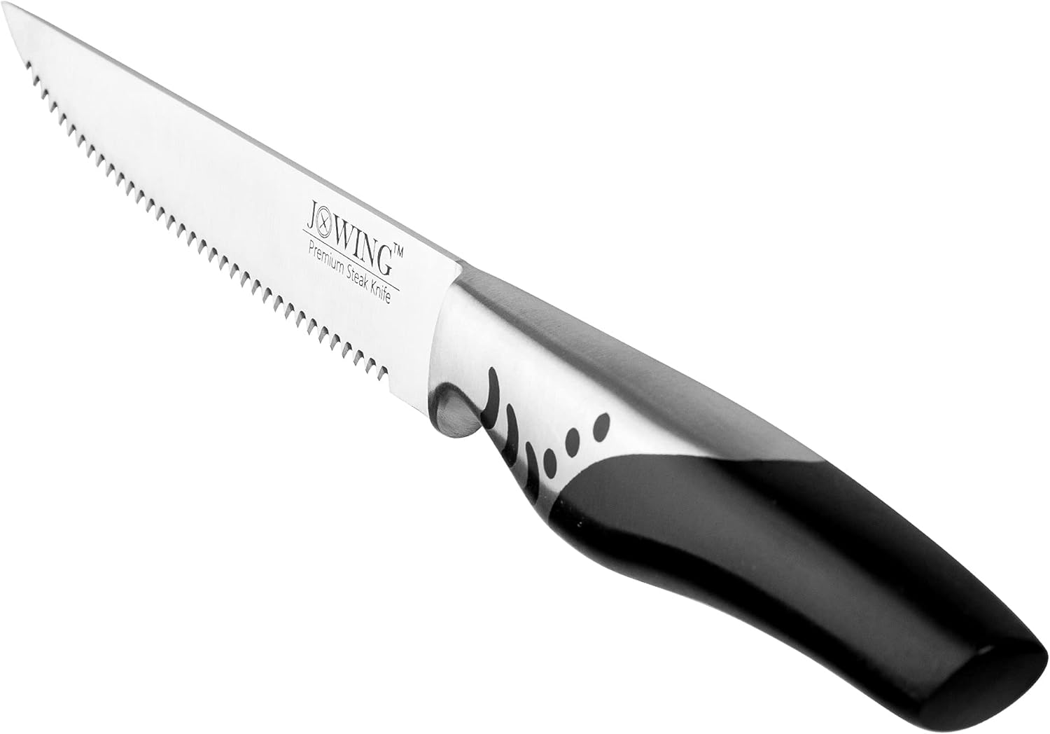 JXWING German High Carbon Stainless Steel Steak Knives, Premium 8-Piece Steak Knife Set image number 5