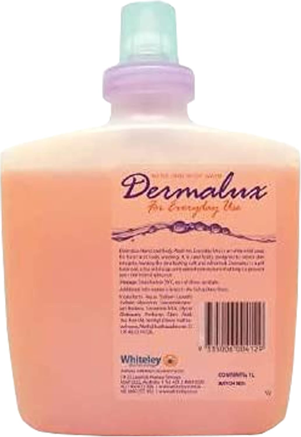 Dermalux Soap for Everyday Use - for Hand and Body Washing - Ultra Mild Soap - 6X1L - Count image number 2