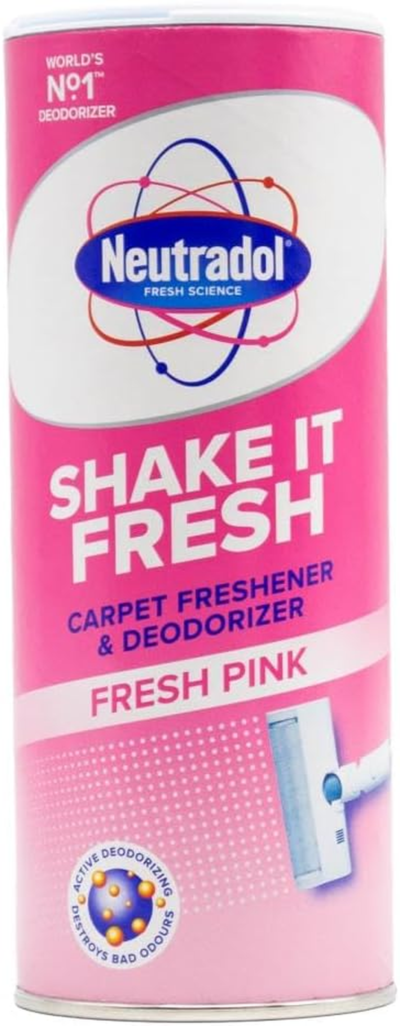 Neutradol Fresh Science Carpet Deodorizer, Fresh Pink, 350 G