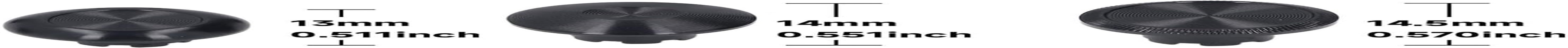 Metal Thumbsticks for PS 5 Edge Controller, 6Pcs Metal Joystick Caps + 4Pcs Metal Back Paddles, Interchangeable Analog Stick Joystick Caps with Paddles for PS 5 Edge Controller - Black image number 6