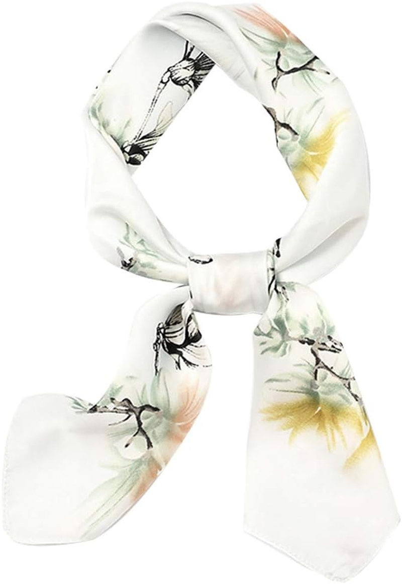 Women'S Fashion Soft Large Satin Square Chiffon