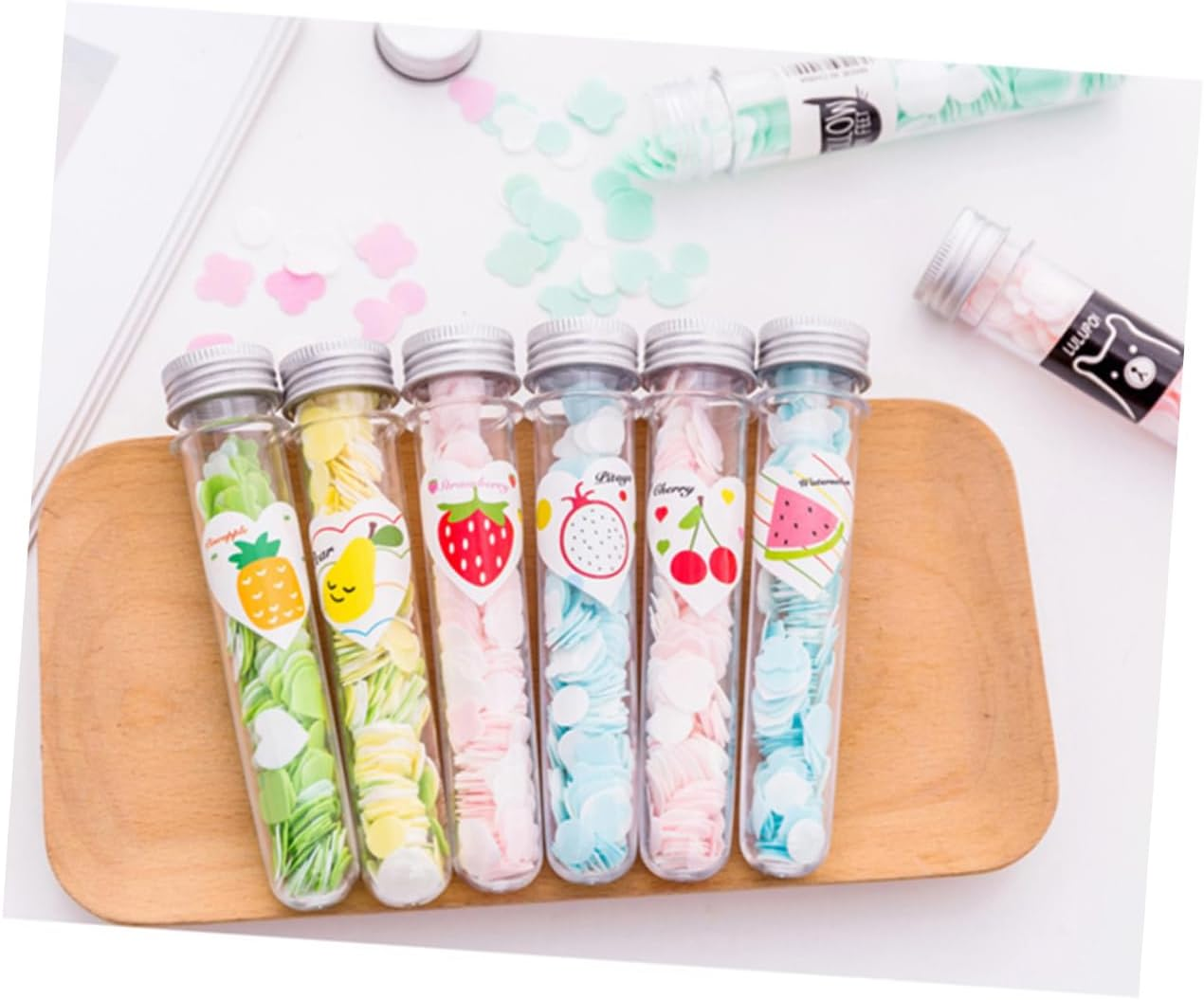 OSOLADY 12Pcs Portable Mini Soap Sheets Travel Soap Paper Disposable Flakes for Hand Washing Outdoor Camping Hiking BBQ Scented Cleaning image number 3