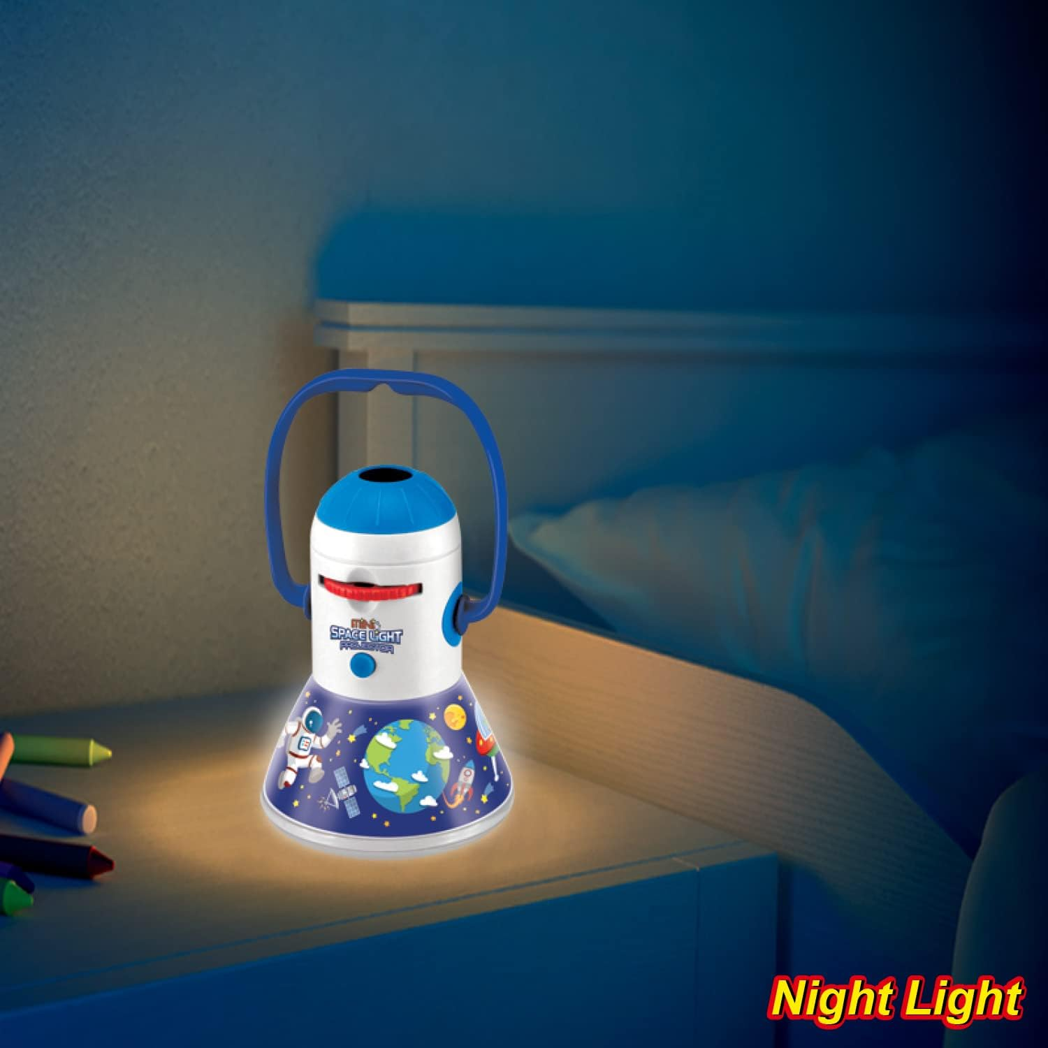 Mini Space Light Projector, Ideal Boys Girls Kids Night Light STEM Education Toys, Decoration for Home Theater Ceiling Bedroom Party image number 5