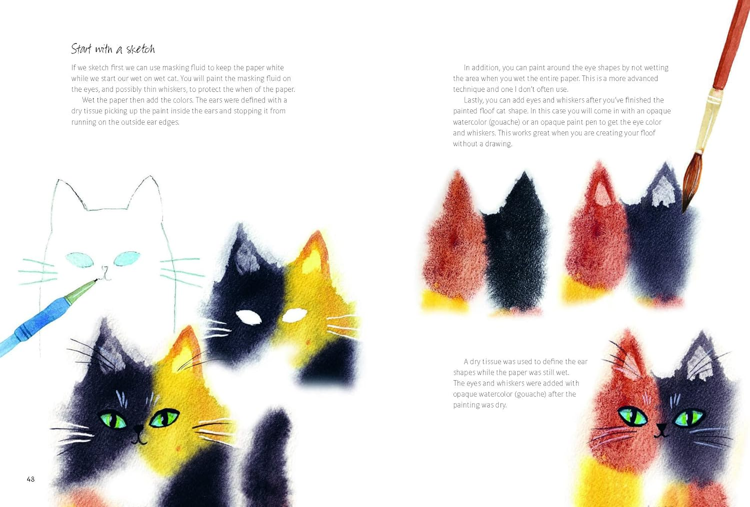 Painting Cats: Curious, Mindful & Free-Spirited Watercolours image number 2
