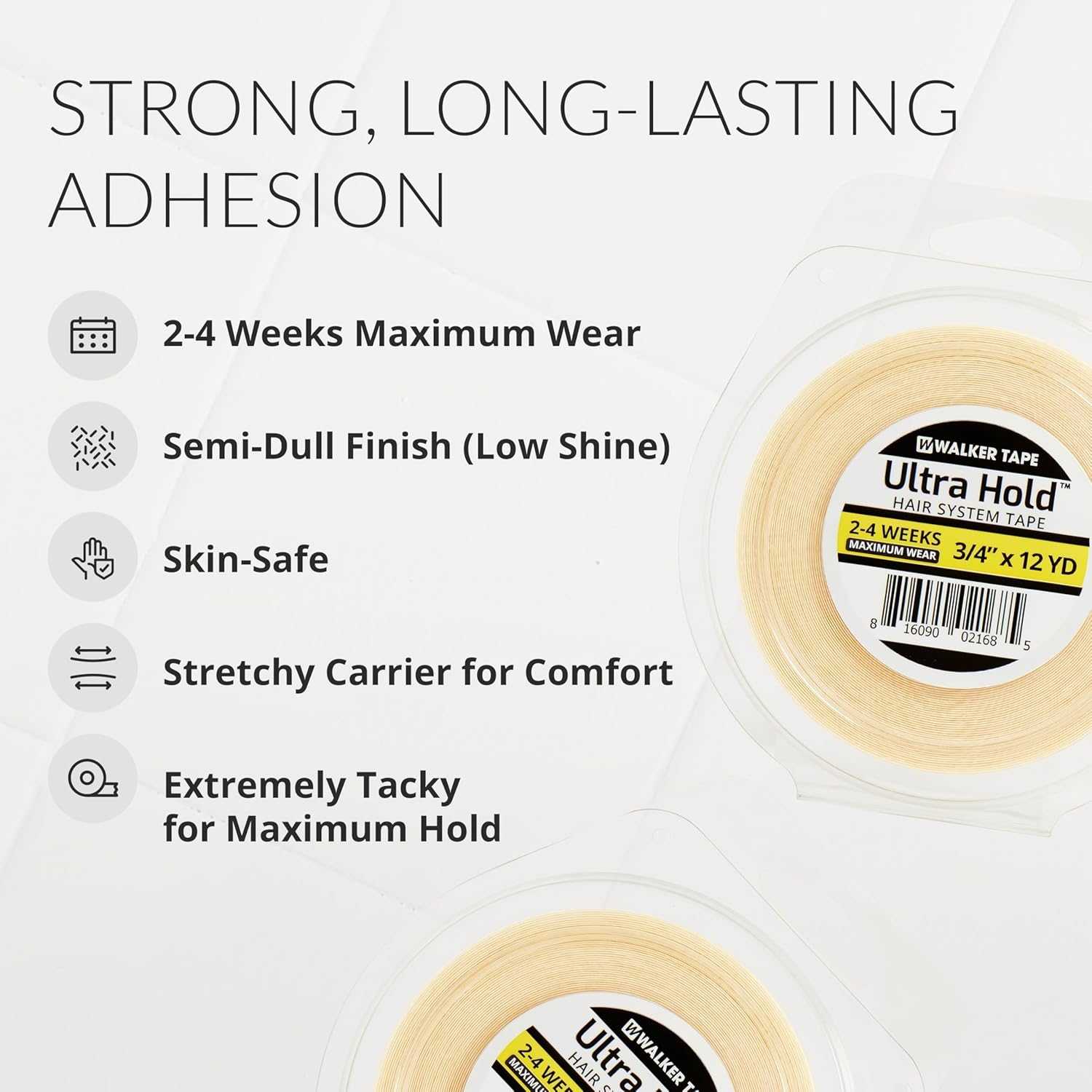 Ultra Hold 1.9Cm X 12 Yards. Authentic Walker Tape. image number 3