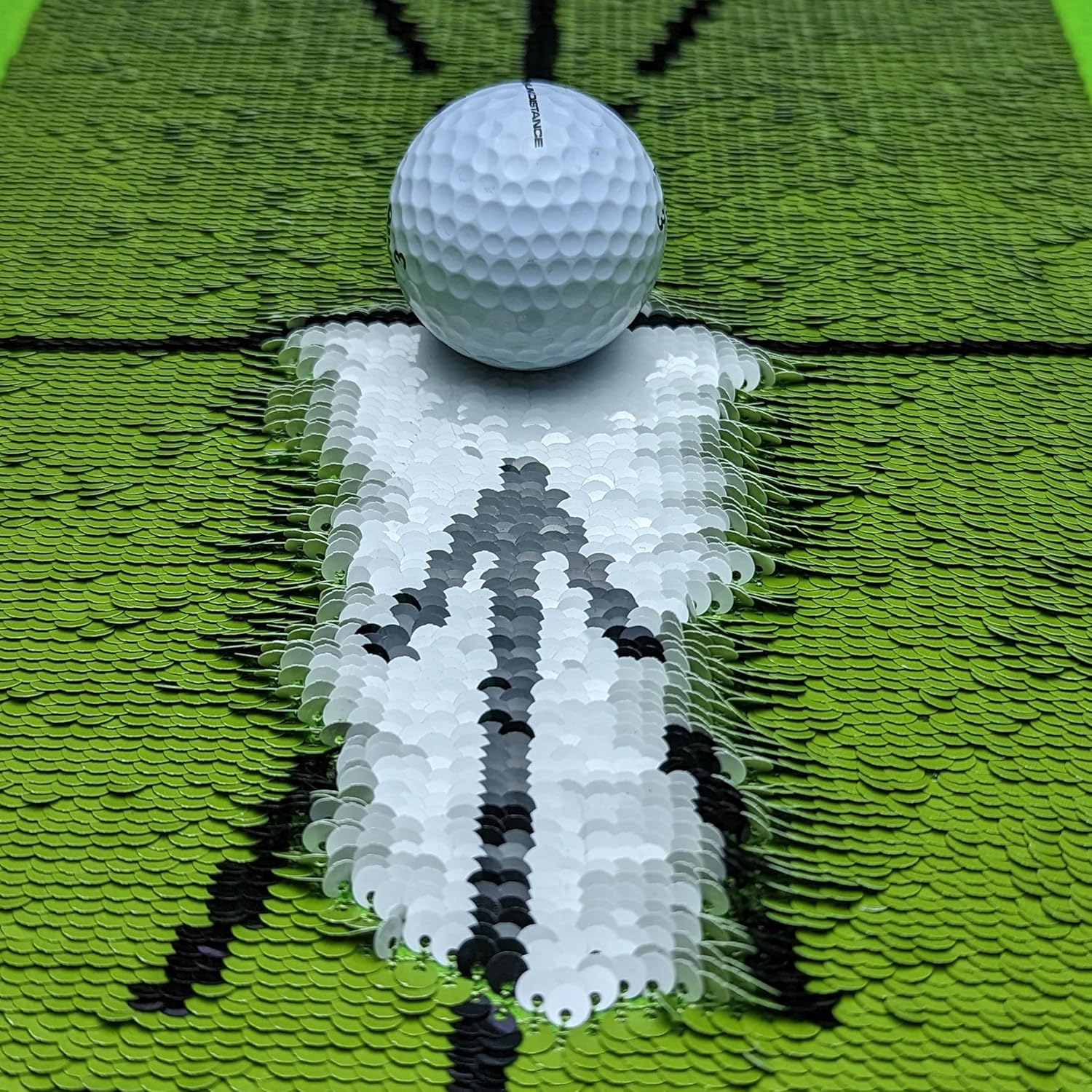 Birdie Mat Pro Premium Swing Training Mat for Analyzing Swing Path and Ball Impact image number 1
