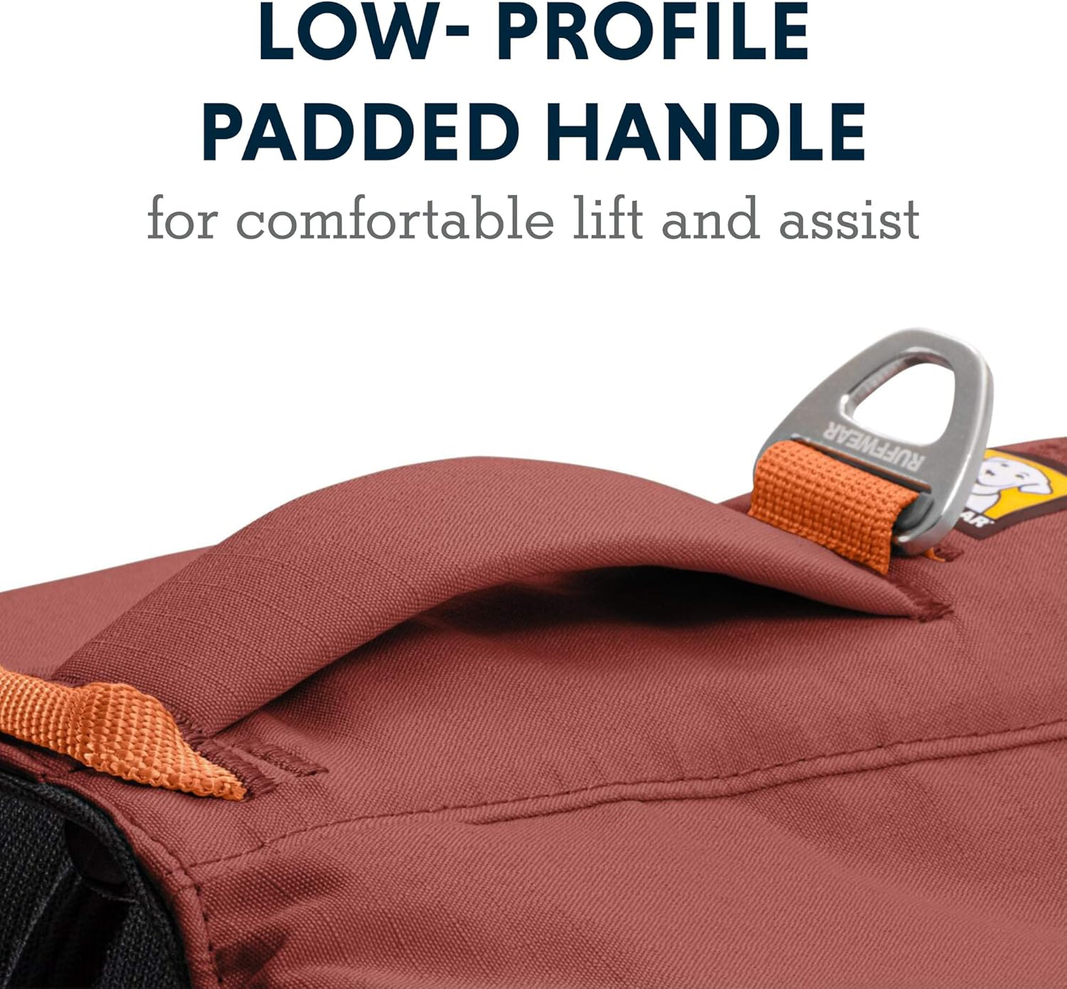 RUFFWEAR Dog Backpack, Comfortable Saddle Bag for Day Hikes and Longer Carrying, for Very Small Dog Breeds, Front Range Day Pack, Colour Red Clay, Size XS image number 2