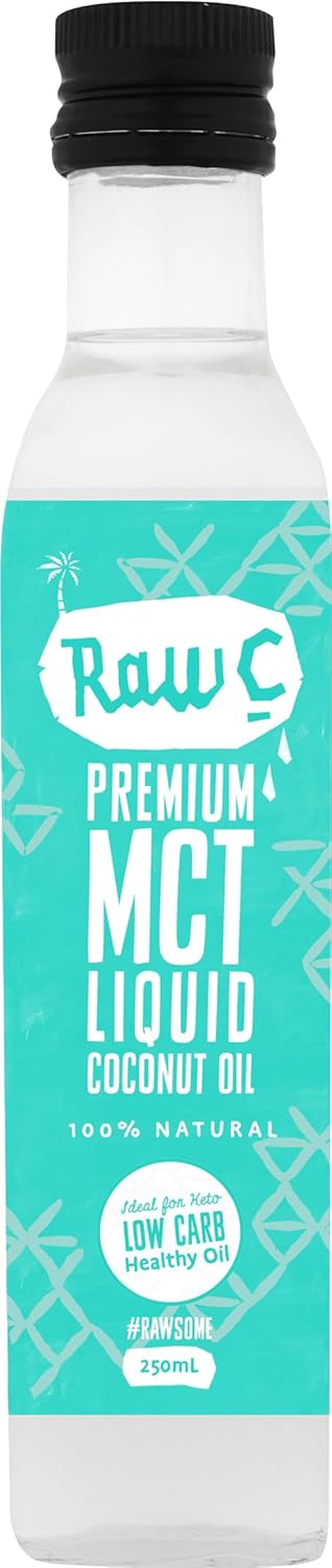 Raw C MCT Premium Liquid Coconut Oil 250 Ml