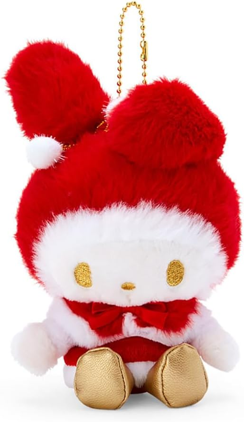 Sanrio 559393 Mascot Holder Pompom Pudding Pompompurin 5.1 X 2.8 X 4.9 Inches (13 X 7 X 12.5 Cm) Christmas Design Series Character