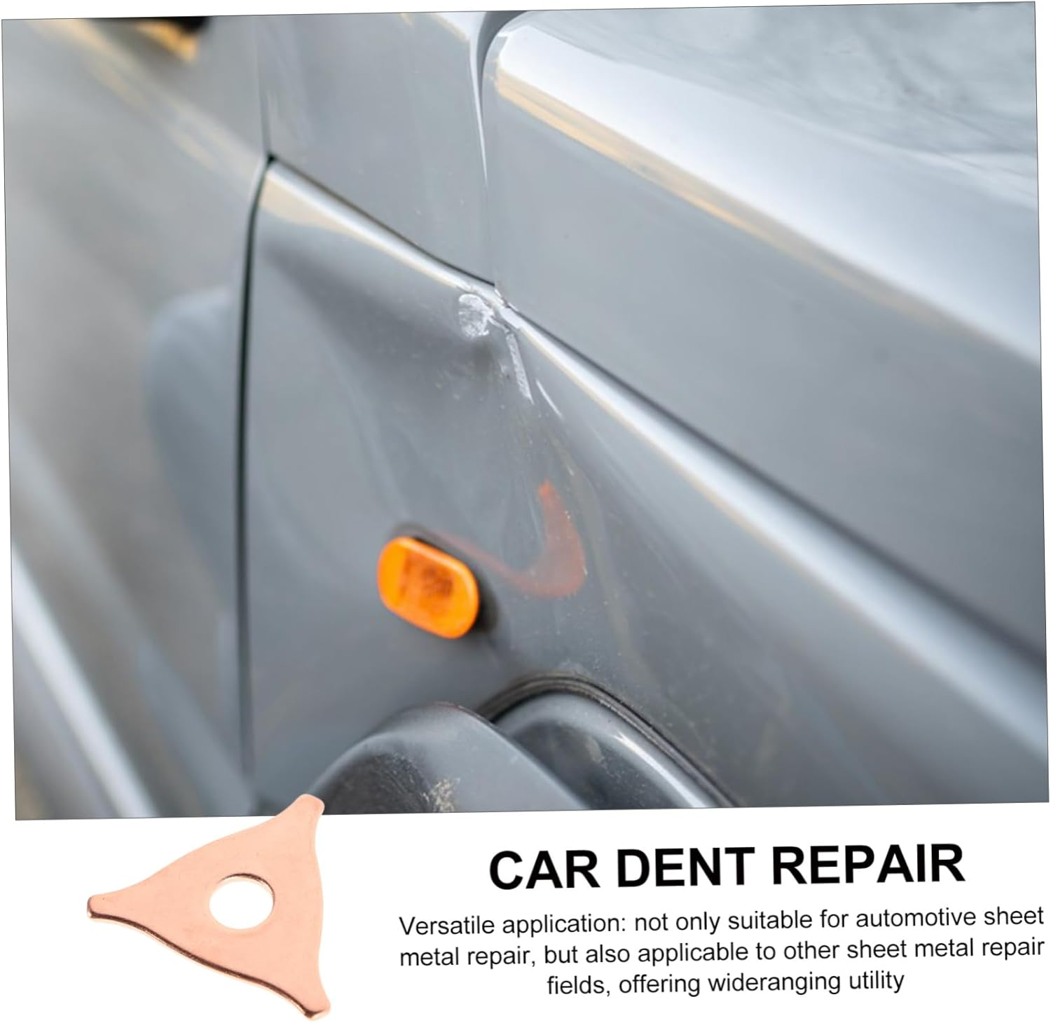 LIFKICH 100Pcs Dent Puller Tool Kit for Auto Body Repair Pull Rings High-Speed Dent Removal for Automotive Metal User-Friendly Design image number 1