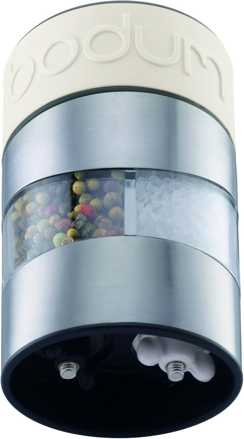 BODUM Manual Grinder Salt and Pepper, off White, 11002-913 - Off White image number 4