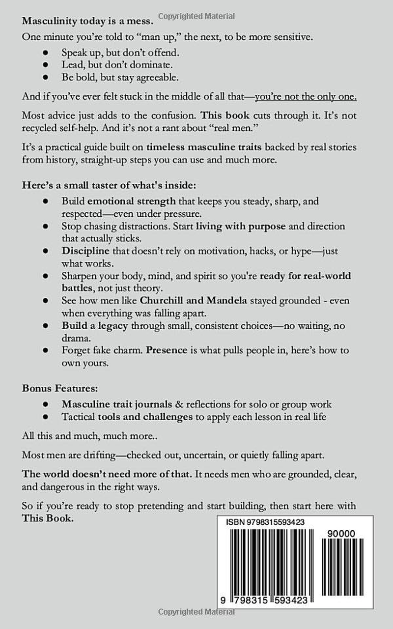 Masculinity Reforged: Timeless Lessons for Modern Men image number 1