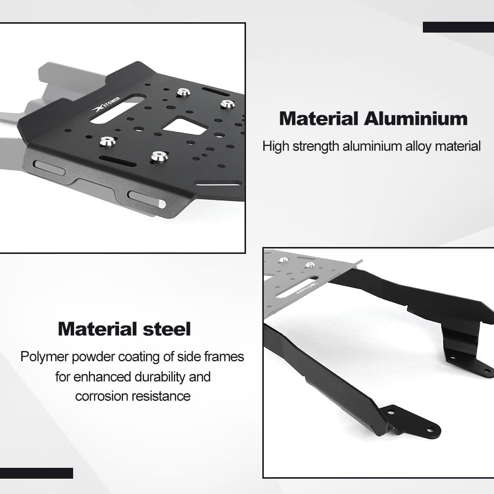 Xitomer Rear Cargo Rack Compatible with CB125F 2021-2025 Aluminum Luggage Rack