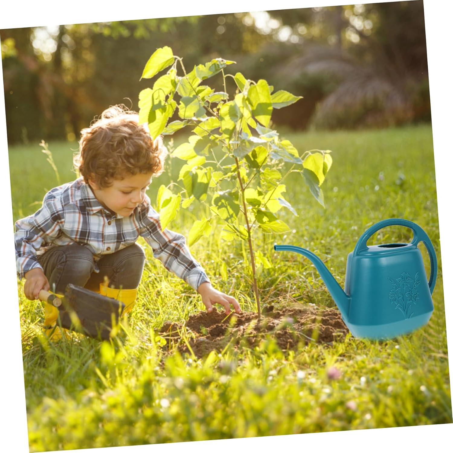 BESPORTBLE Plastic Watering Can Long Spout for Garden Sprinkler Can Water Flowers