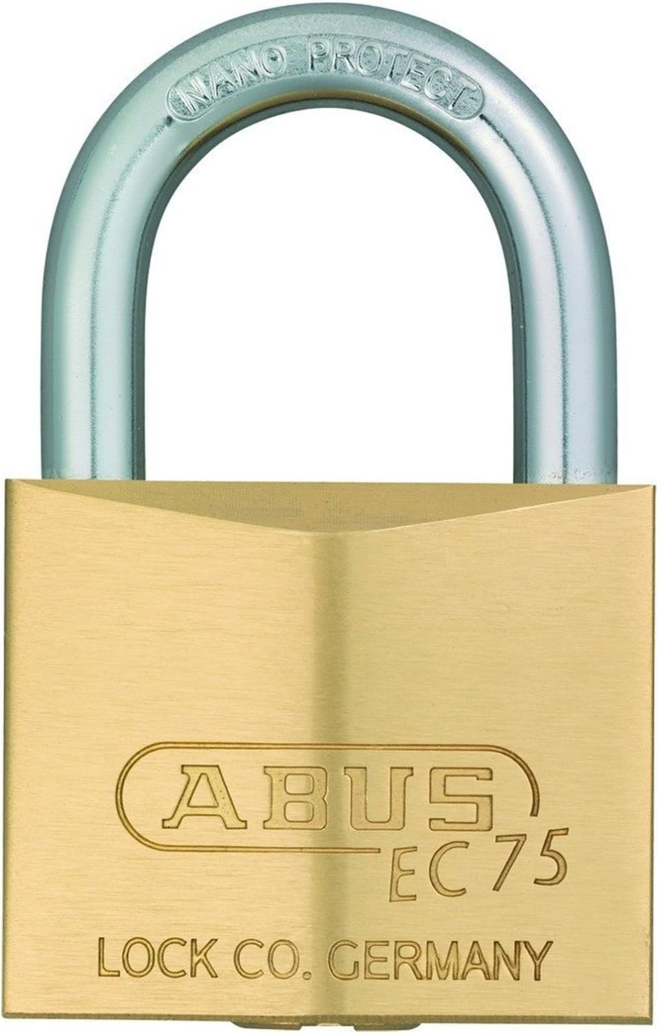 ABUS Brass Padlock BPEC75/30 KD Dimple Cylinder Rose Number image number 4