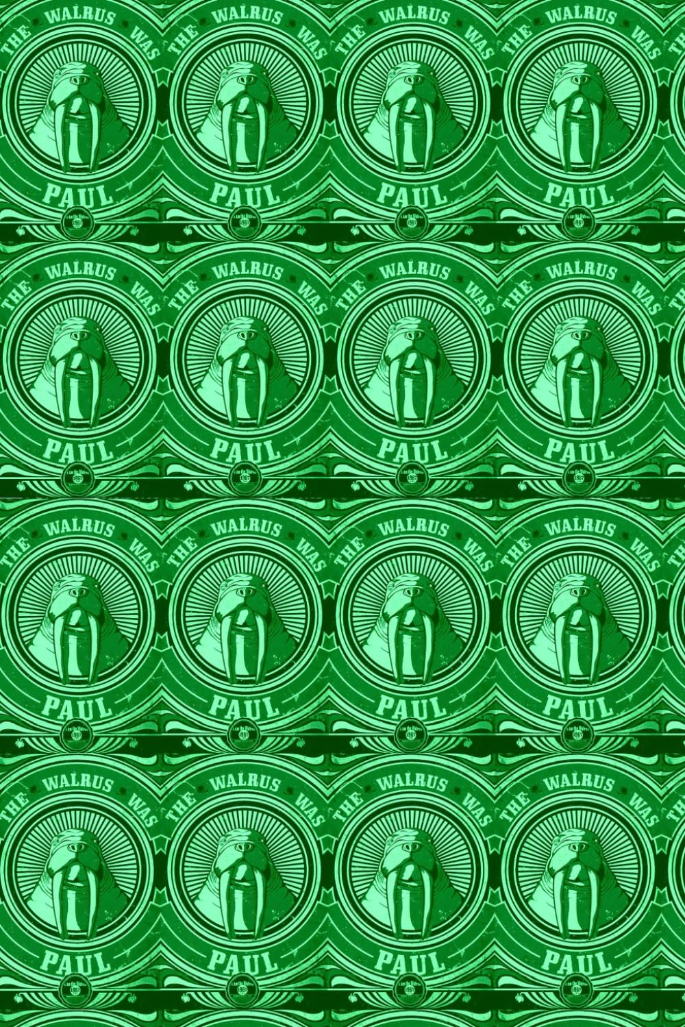 The Walrus Was Paul - Novelty Notebook (Greenback)