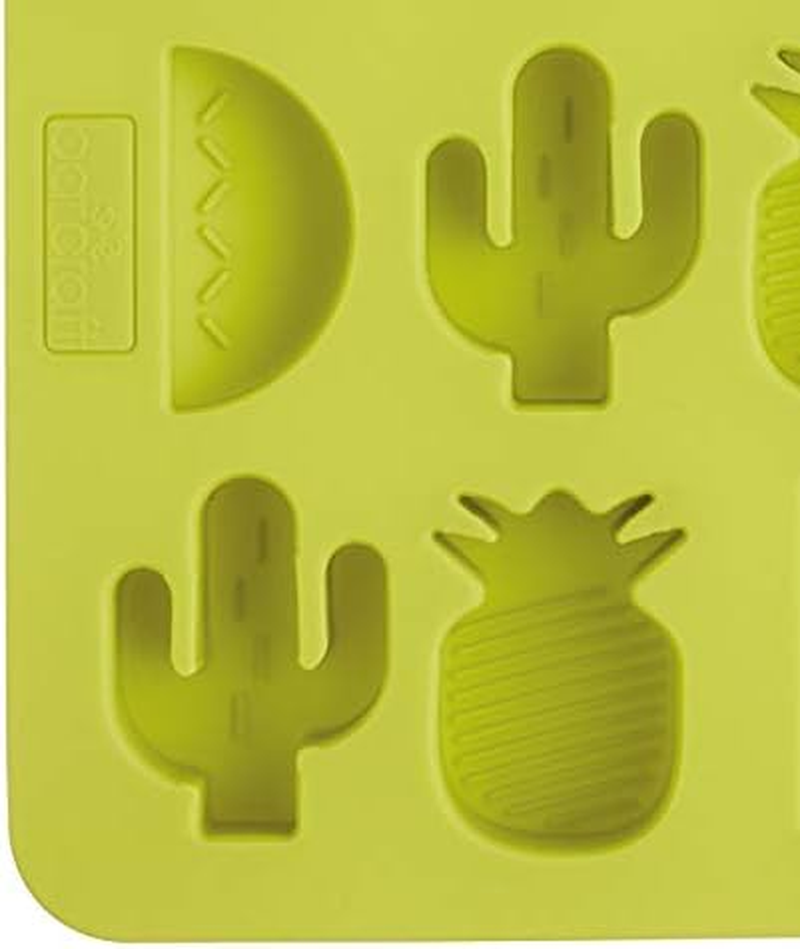 Kitchen Craft Tropical Chic Novelty Ice Cube Tray, Green, 5028250771933 image number 2