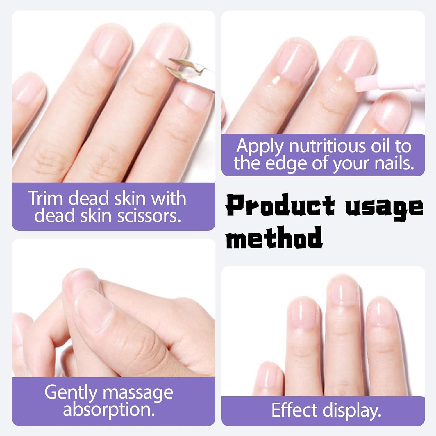 8 Pcs Nail Oil Pen, Deep Nourishment Cuticle Oil, Keratin Layer Oil Pen Set, Nail Growth Essence, Deburring and Dead Skin for Repairing Cracks, Dry and Nourishing Pen image number 5