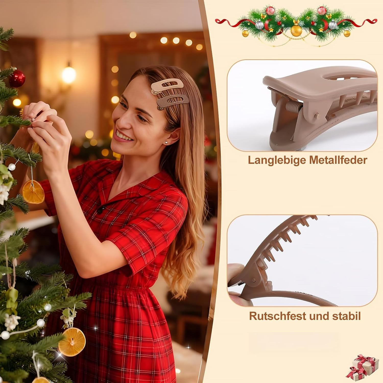 Oiieco Pack of 15 Women'S Hair Clips, Flat Hair Clips for Women, Non-Slip Hair Clips for Thick and Thin Hair, Lightweight and Durable, Ideal for Everyday Use and Styling image number 6