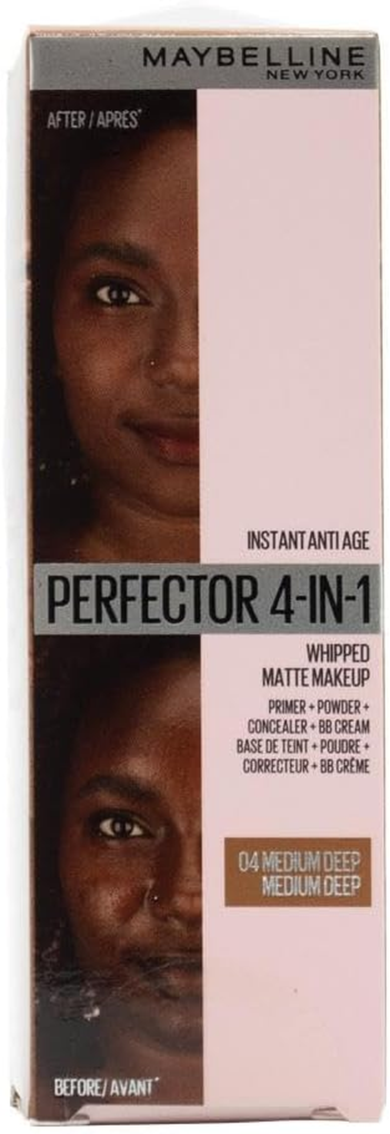 Maybelline Instant anti Age Perfector 4-In-1 BB Cream, 04 Medium Deep