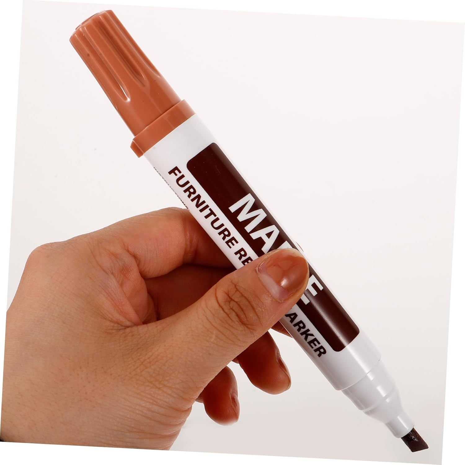 8Pcs Furniture Repair Markers Set Wood Scratch Repair Pens for Hardwood Floors Multi-Color Touch-Up Markers for Furniture Easy to Use Stain Pens for Home Improvement image number 2