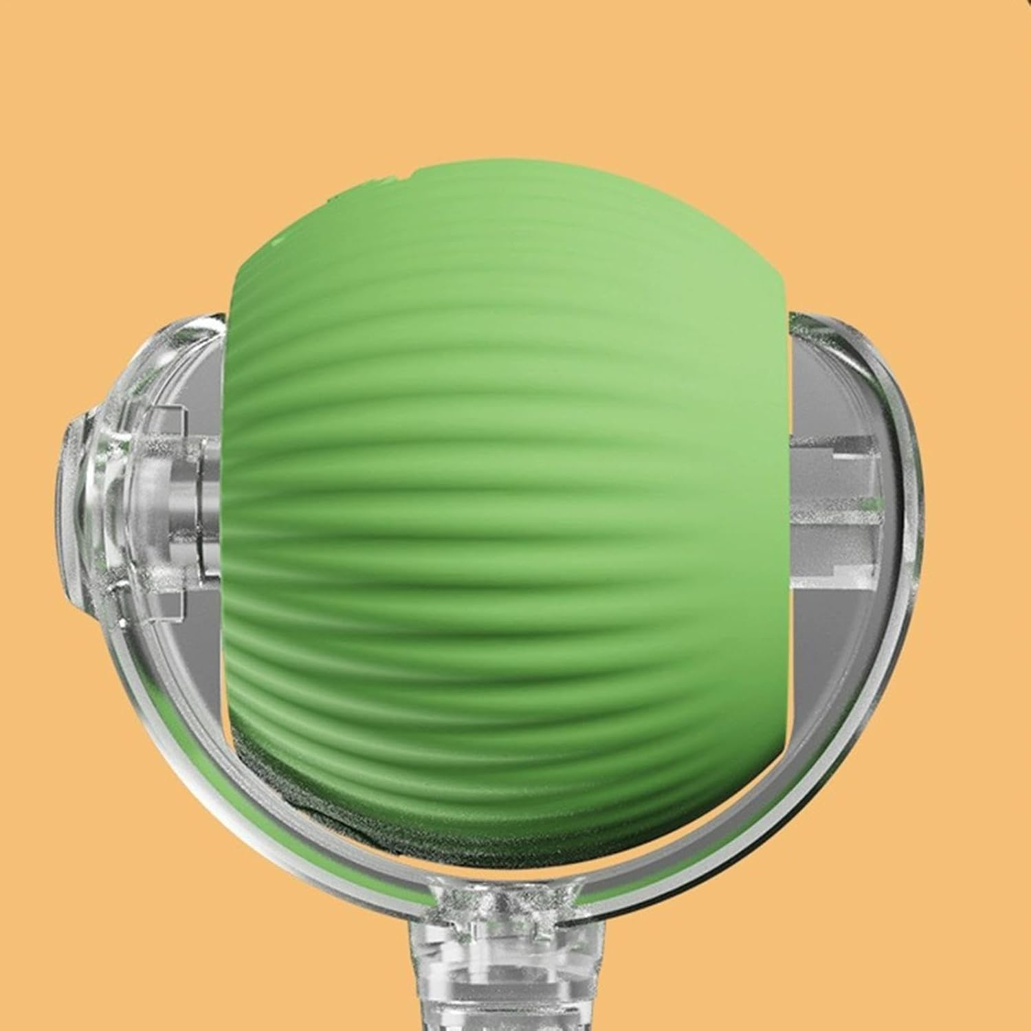 Interactive Cat Ball | Automatic Pet Rolling Ball | Interactive Dog Toy Rolling Ball Intelligent and Agile Mobile Ball for Dog Rolling Ball for Pet - Red image number 5