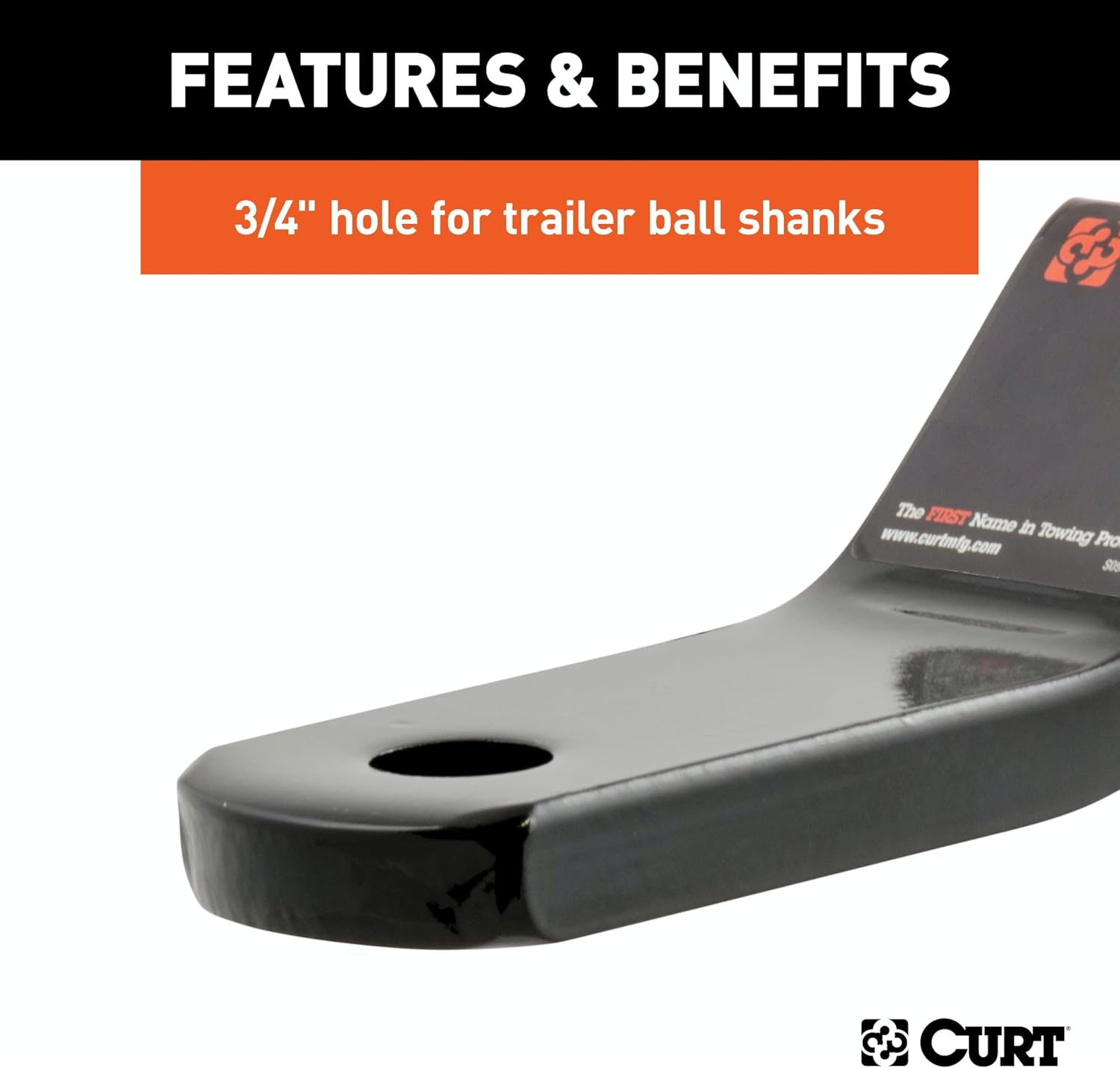 CURT 45503 Class 2 Ball Mount image number 4