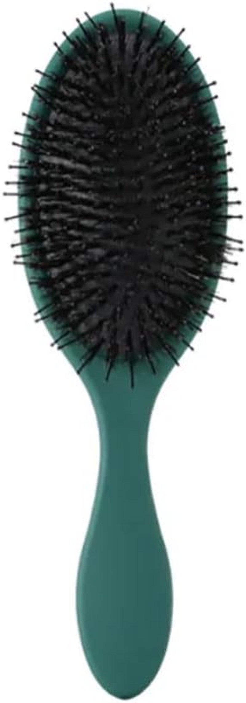 Hair Brush, Boar Bristle Detangling Brush for All Hair Types, Air Cushion Scalp Massage Pain-Free Styling Comb for Women Girls (Green)