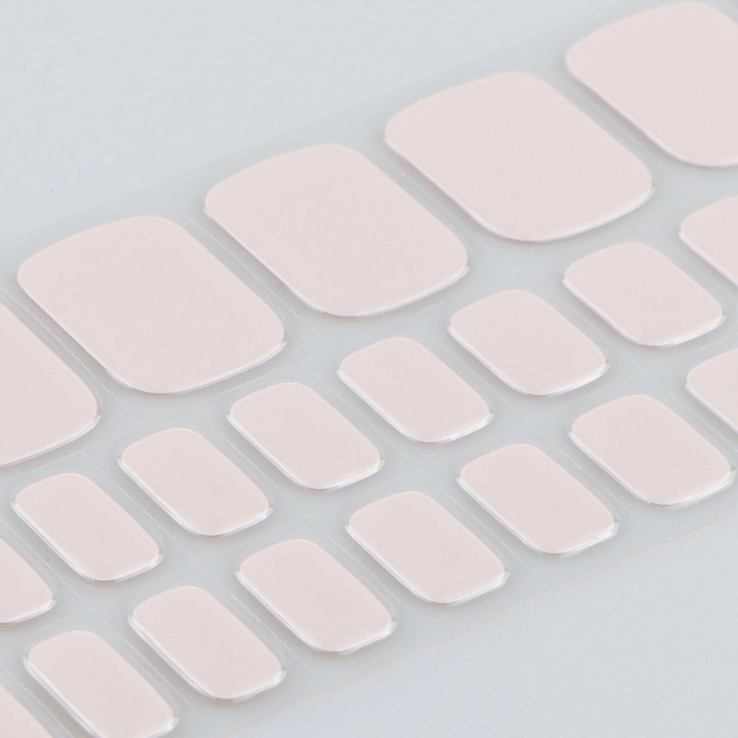 JMEOWIO Nail Foil UV Hardening Cream Pink UV Gel Toenail Strips Nail Stickers Nail Stickers Toenails Art Decoration Nail Design Accessories