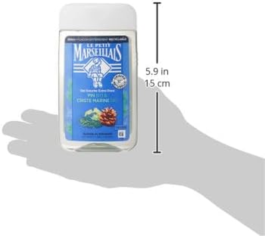 Le Petit Marseillais Shower Gel for Men Pine and Sea Fennel 250 Ml