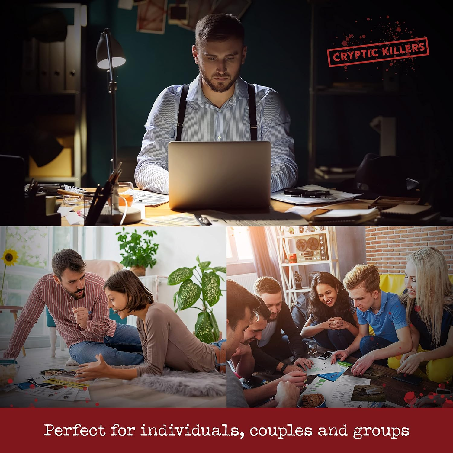 Cryptic Killers Unsolved Murder Mystery Game - Cold Case Files Investigation - - Detective Clues/Evidence - Solve the Crime - Individuals, Date Nights & Party Groups - "Murder of a Marine Biologist" image number 3