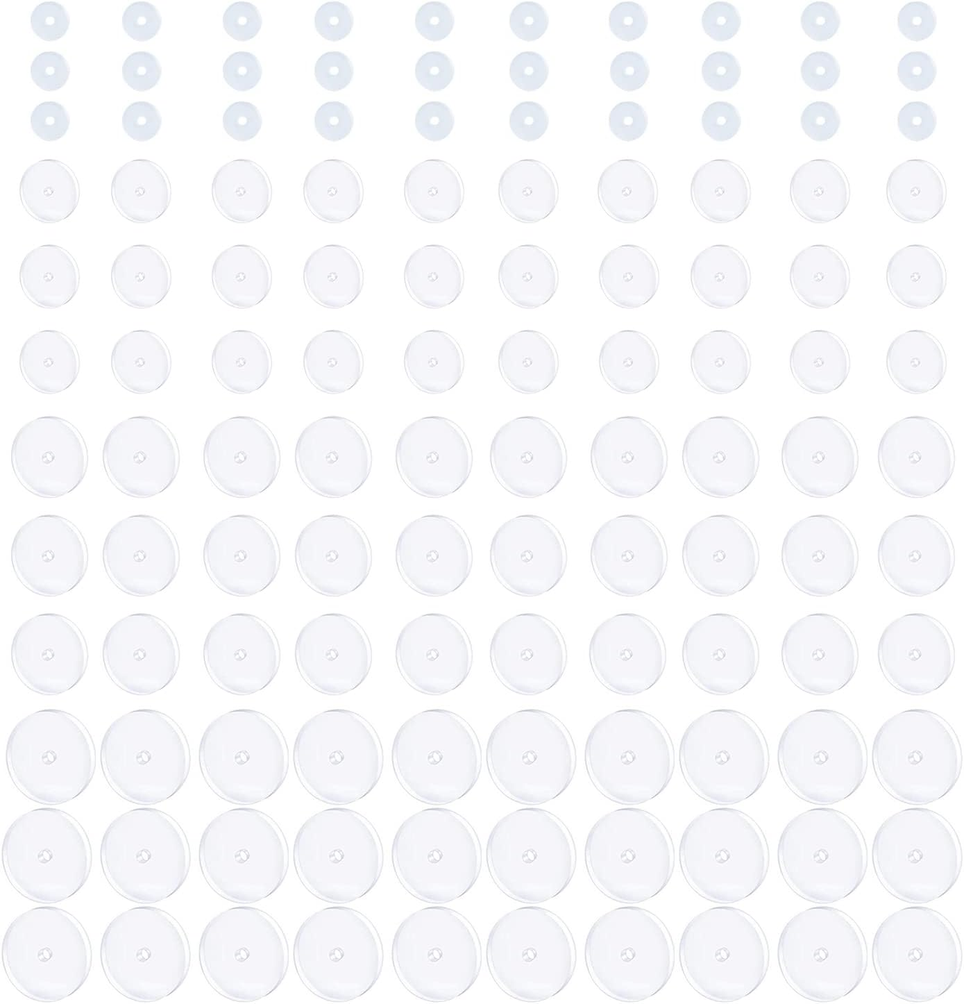 Clear Piercing Disc for Piercing Bump,Pressure Silicone Earrings for Keloids Healing Pads Belly Button Piercing Kit