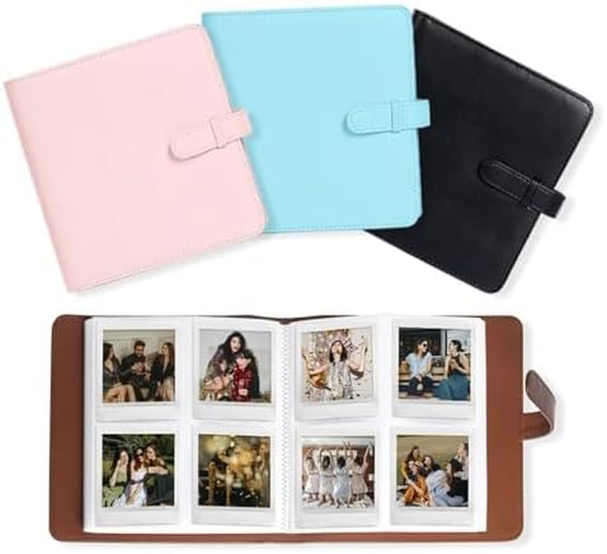 LAYOMI 288 Pockets Photo Album Fo Fujifilm Instax Square SQ1/SQ6/SQ10/SQ20/SQ40 Camera, Sp-3/Square Link Mobile Printer, Album for Instax Square Film, 3.4 X 2.8 Inch Film (White) image number 1