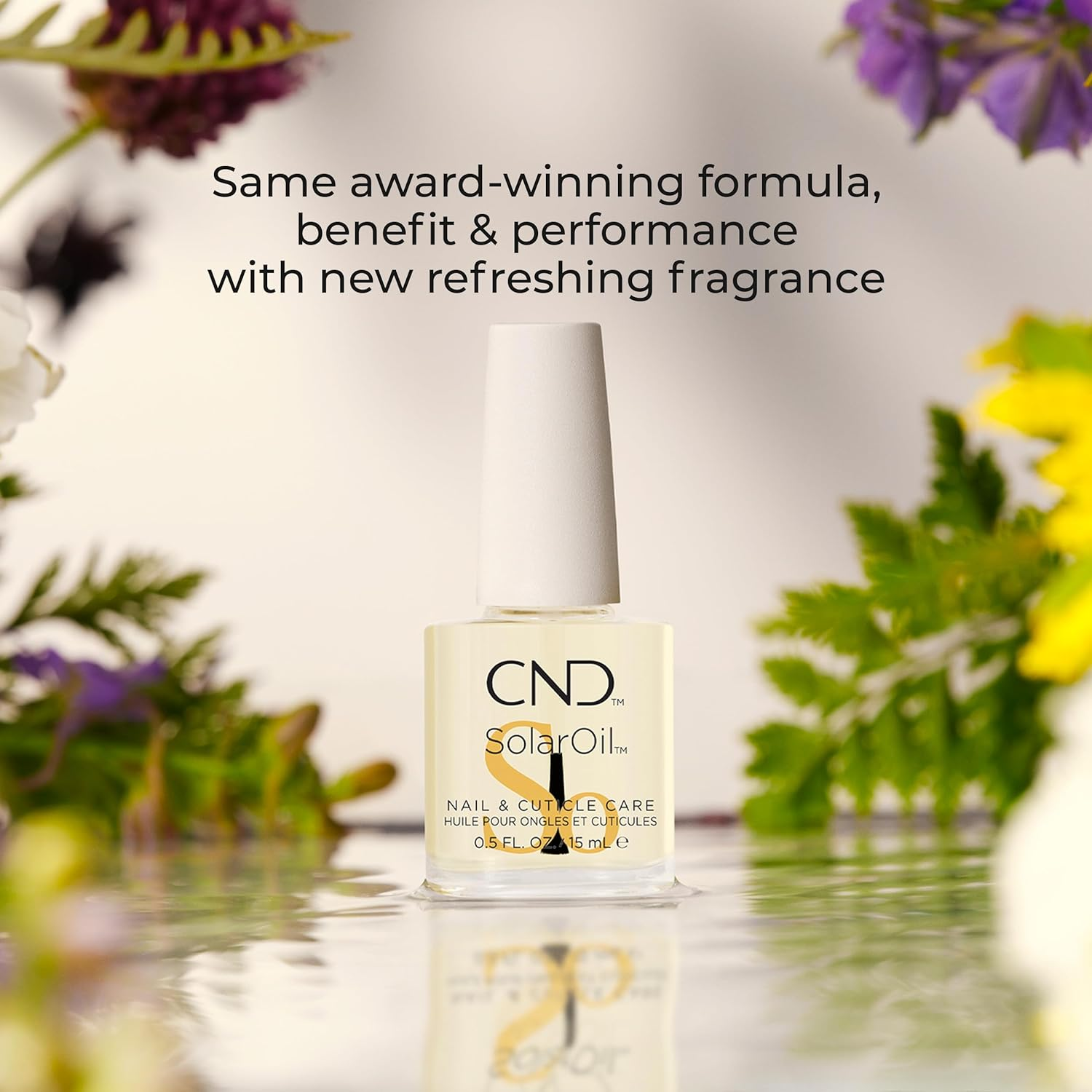 CND Cuticle Couple, Solaroil + Cuticle Eraser, Natural Blend Oils, Moisturizes and Conditions Skin, Gentle Exfoliator, 0.5 Fl Oz. image number 5