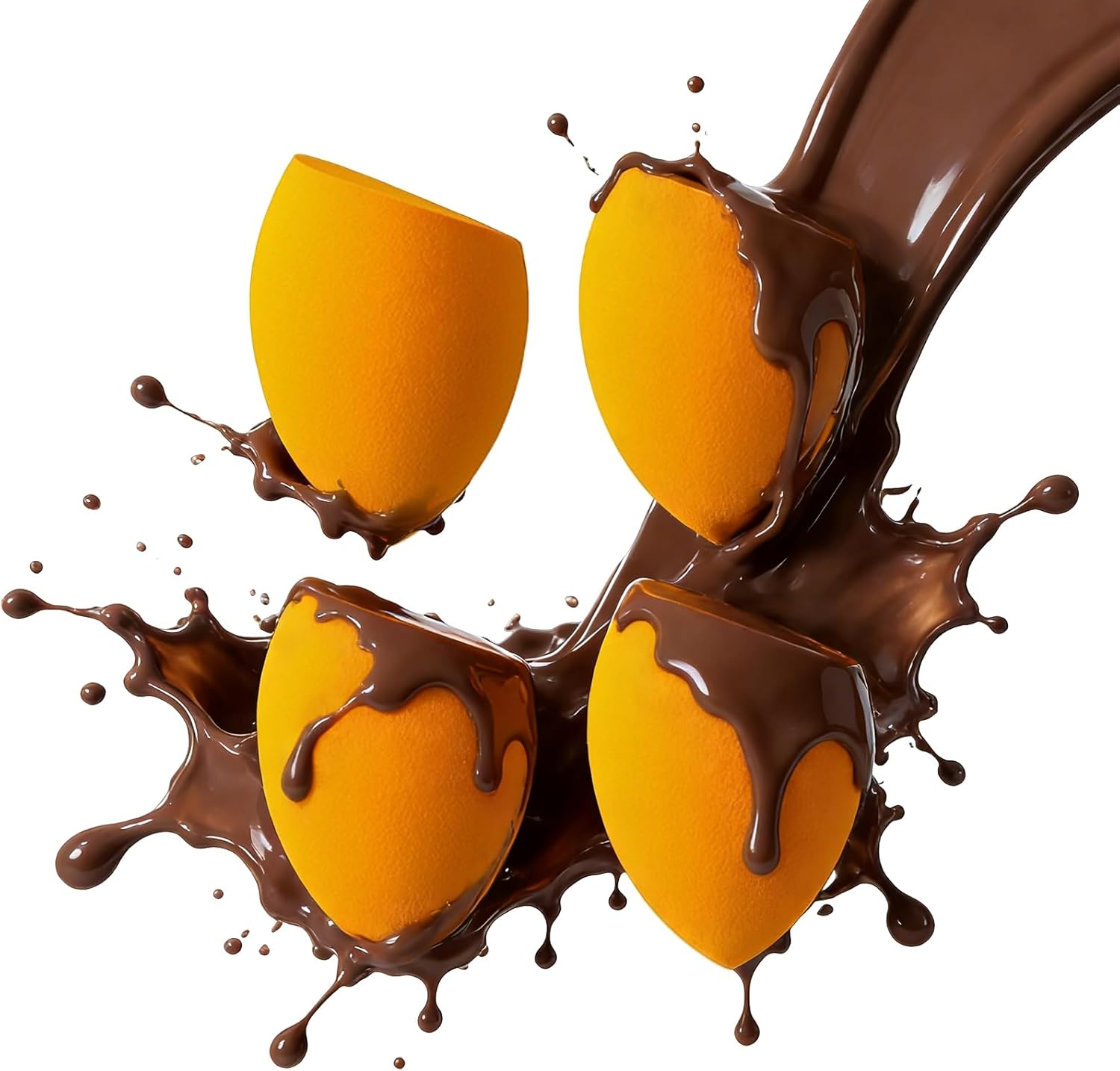 BGENHPON Makeup Sponges Blender Set Professional Beauty Sponge - Foundation Blending Blender for Liquid Powder Sunscreen and Cream with Beauty Blender Make up Sponge for Professional Makeup Application image number 1