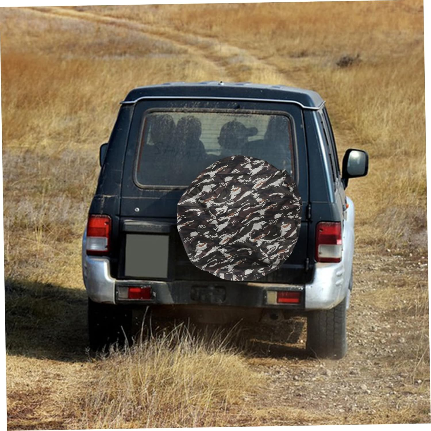 SWOOMEY Camouflage Tire Covers Oxford Cloth Wheel Protectors for SUV Truck Rv Camping image number 5