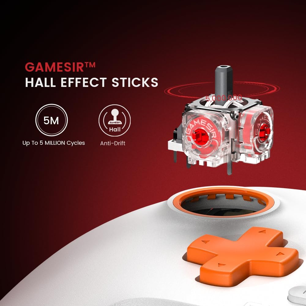 Gamesir T7 Wired Controller with Hall Effect Joysticks, Plug and Play Gaming Gamepad for Xbox Series X|S, Xbox One, Windows 10/11 & Steam, 3.5Mm Audio Jack image number 2