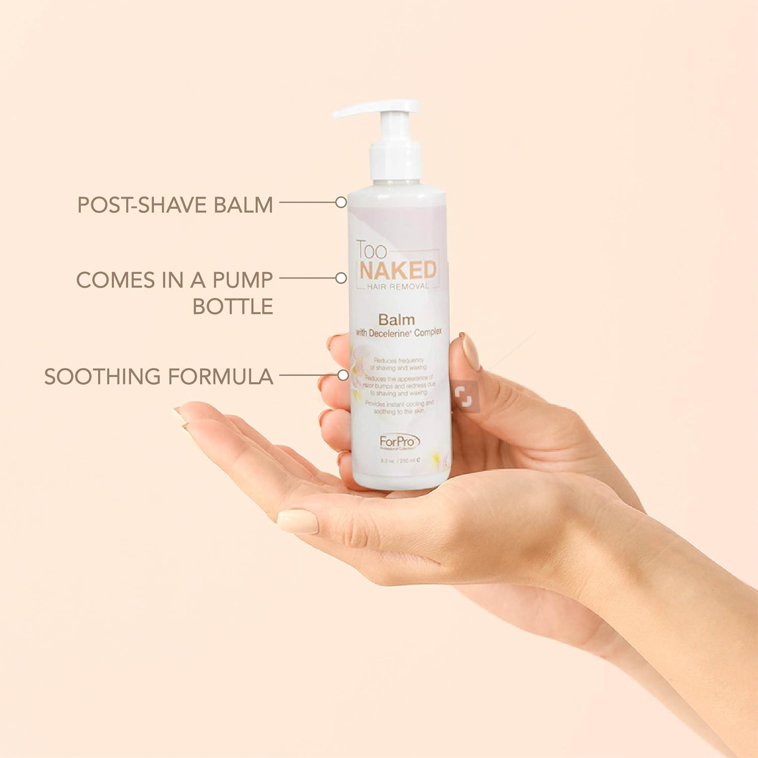 Too Naked Balm with Decelerine Complex 8.45 Oz. image number 4