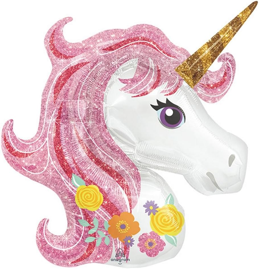 Supershape Magical Unicorn Foil Balloon image number 2