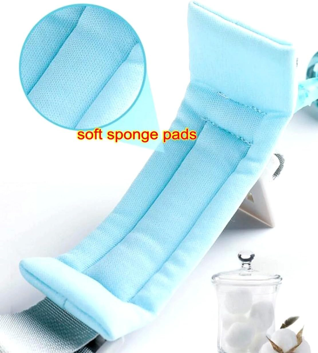 JZK Blue Anti-Lost Wrist Link for Toddler, Adult and Child Wrist Rein for Toddlers with Lock, Autism Child Safety Wrist Strap for Autistic Child, Walking Safety Harness Belt for Kids image number 3