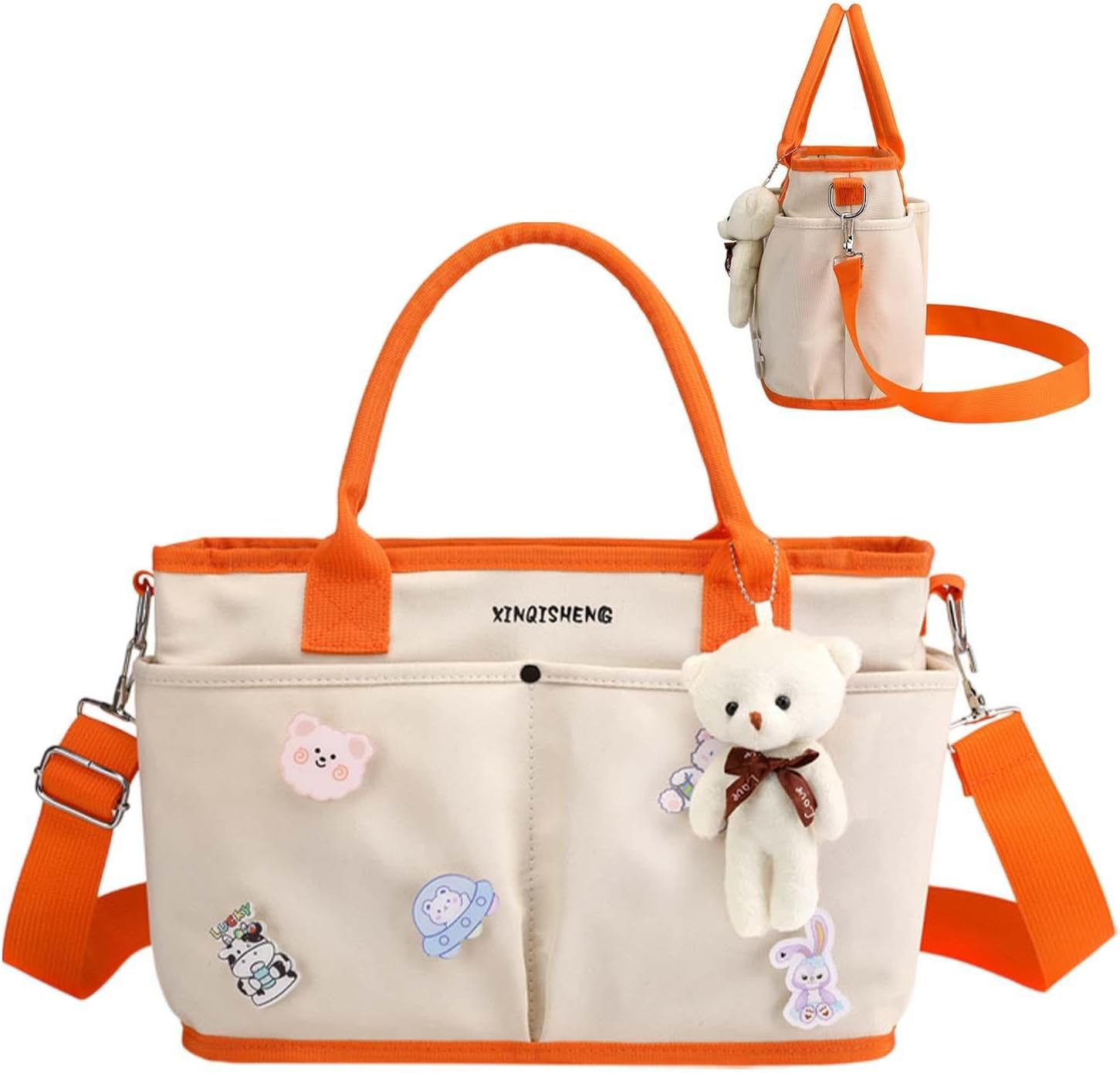 Satchel Bags for Women, Large Capacity Waterproof Purses, Multi Purpose Nursery Storage Tote, Lightweight Diaper Bag with Spacious Opening, Ideal for Women the Go