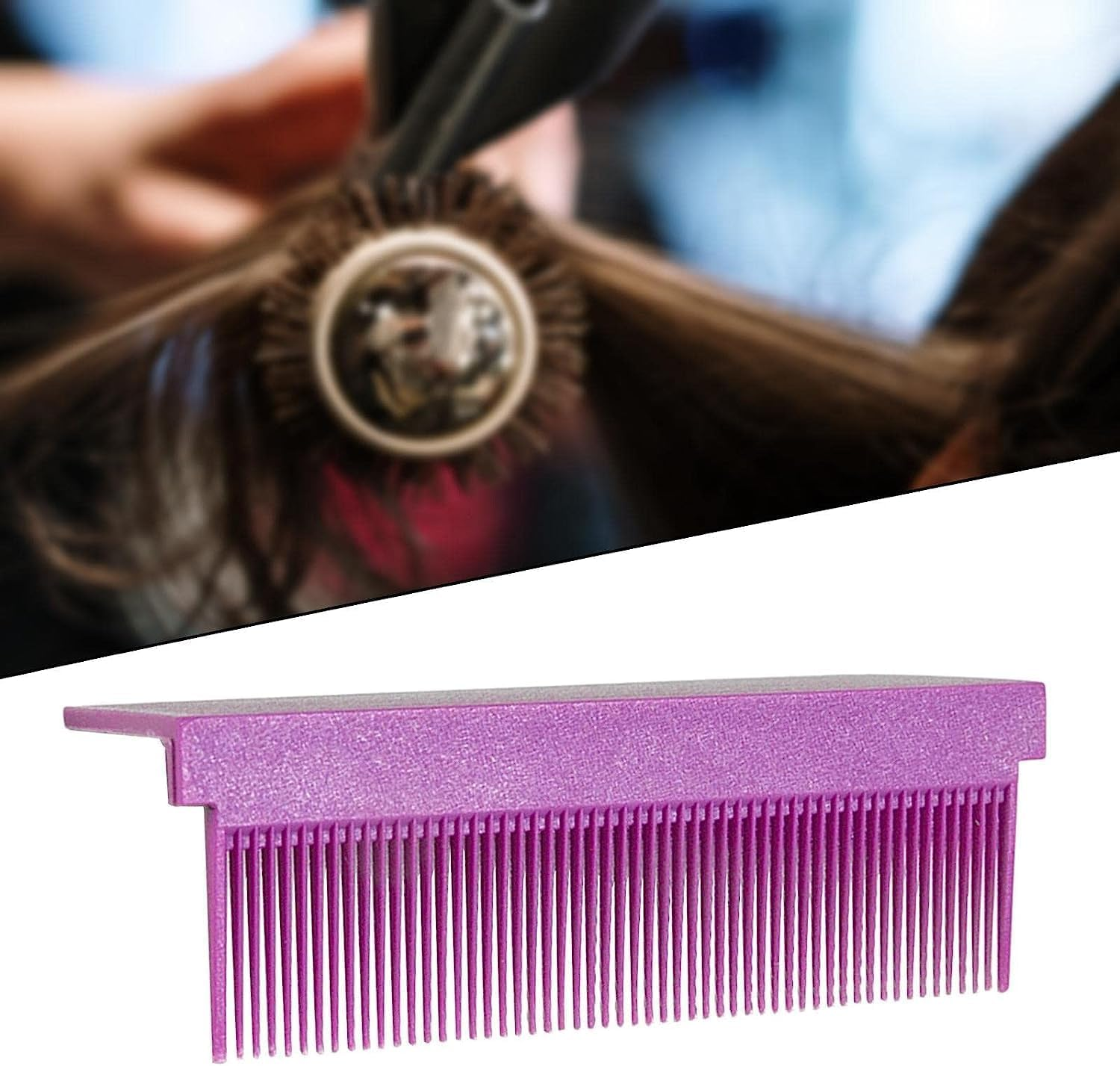 Hair Straightener Comb, Hair Straightening Comb Attachment for Hair Straightener, Flat Iron Comb, Clip on Attachment, Hair Straightening, Flat Iron, V Type, Styling Tools and Appliances