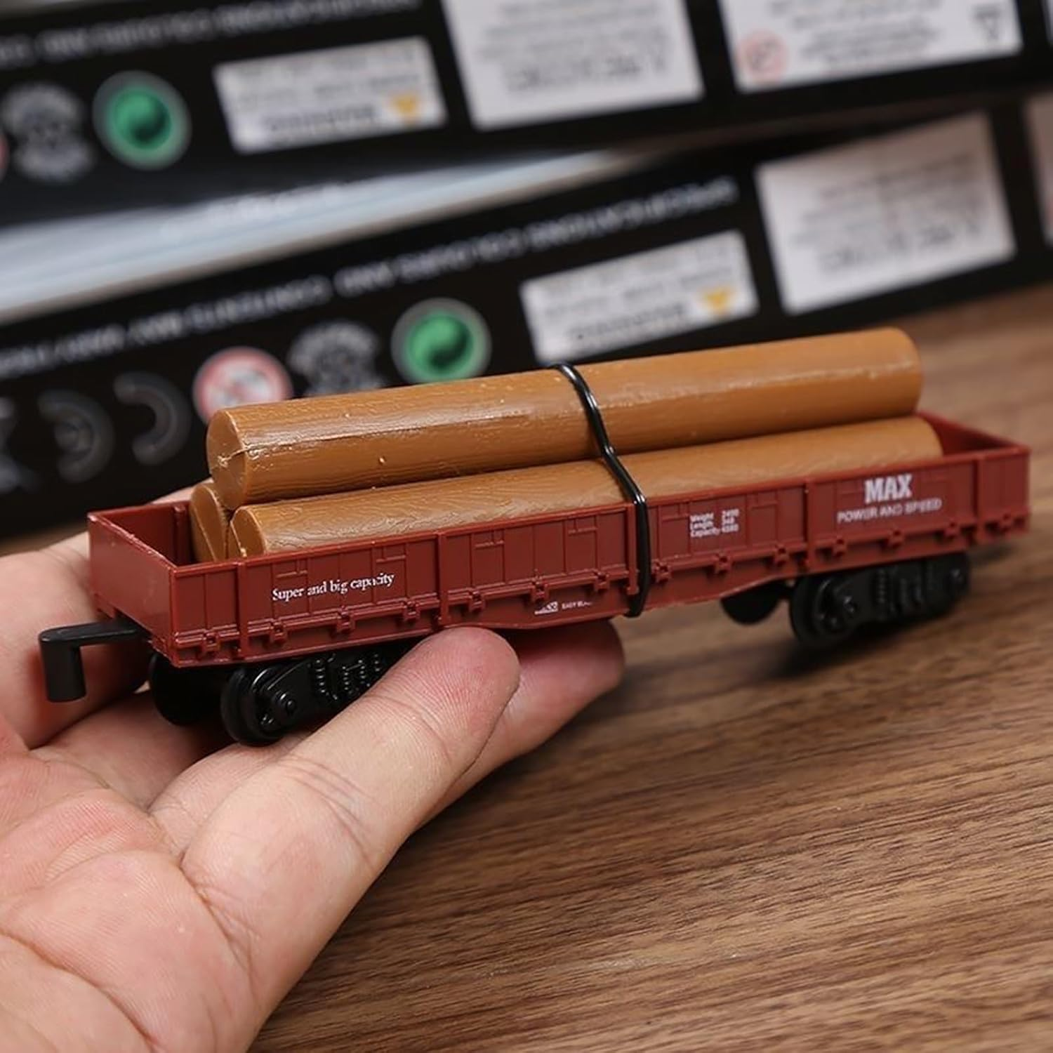 Trains Model- Rail Chief Ready to Run 130 Piece Electric Train Set -2 image number 5