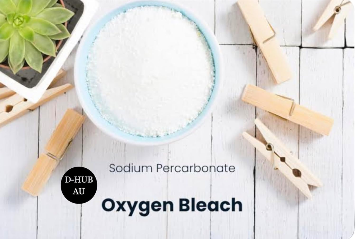 (900G) Sodium Percarbonate 100% Pure I Sodium Peroxide Laundry Washing Soda | Oxygen Bleach Brew Sanitiser and Stain Remover. image number 4