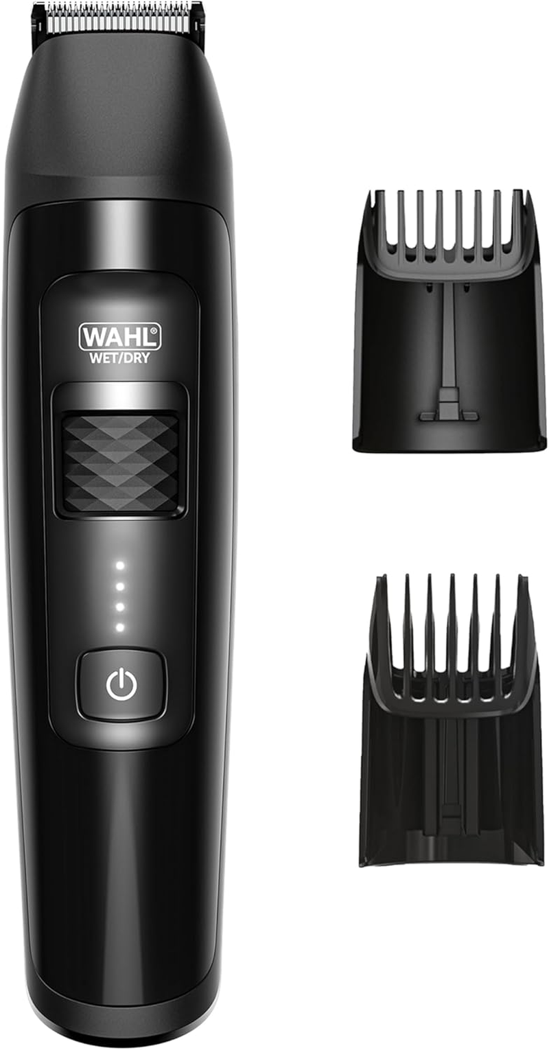 Wahl Aqua Trim Beard & Body Trimmer Waterproof Precision Beard Trimmer. Lithium-Ion Battey, All Beard Types, 100 Minutes Cordless Runtime. Smooth Guide Combs with 39 Lock-In Length Settings. image number 3