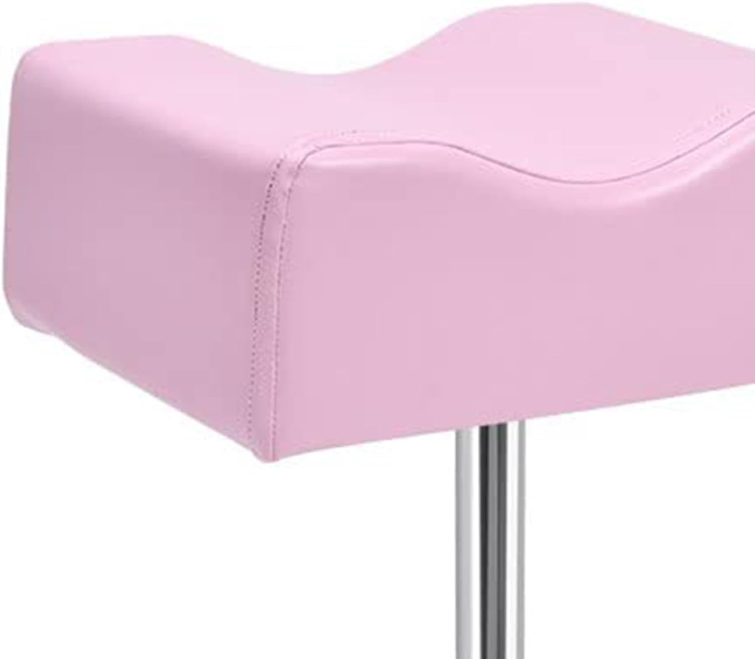Eigell Technician Stand Stool Adjustable 40.5Cm-66Cm Pedicure Foot Rest Sturdy with Soft Cushion for SPA image number 2