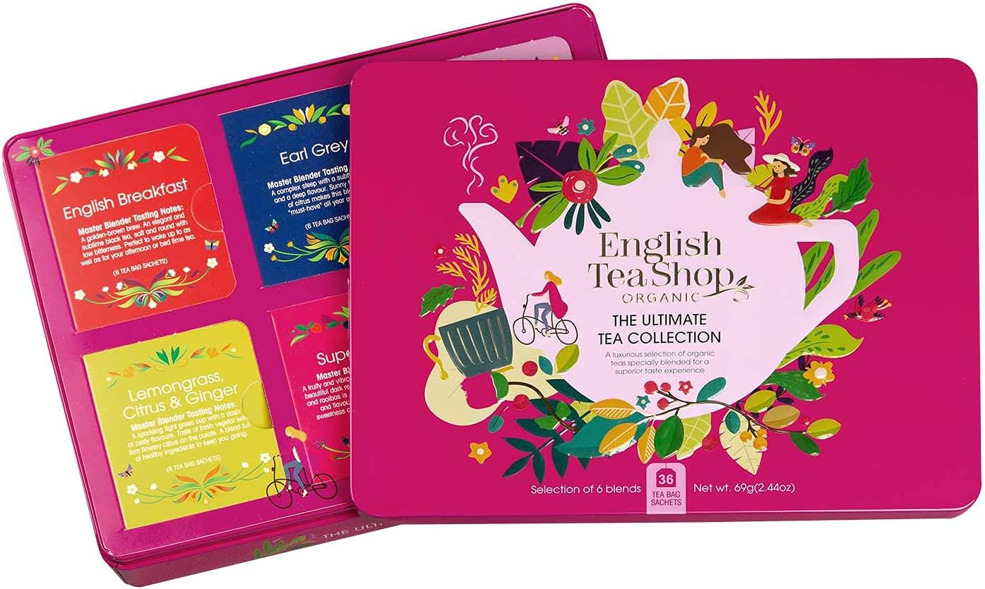 English Tea Shop English Tea Shop Gift Pack the Ultimate Tea Collection Pink 36 Sachets, 36 Pieces (U058144) image number 4
