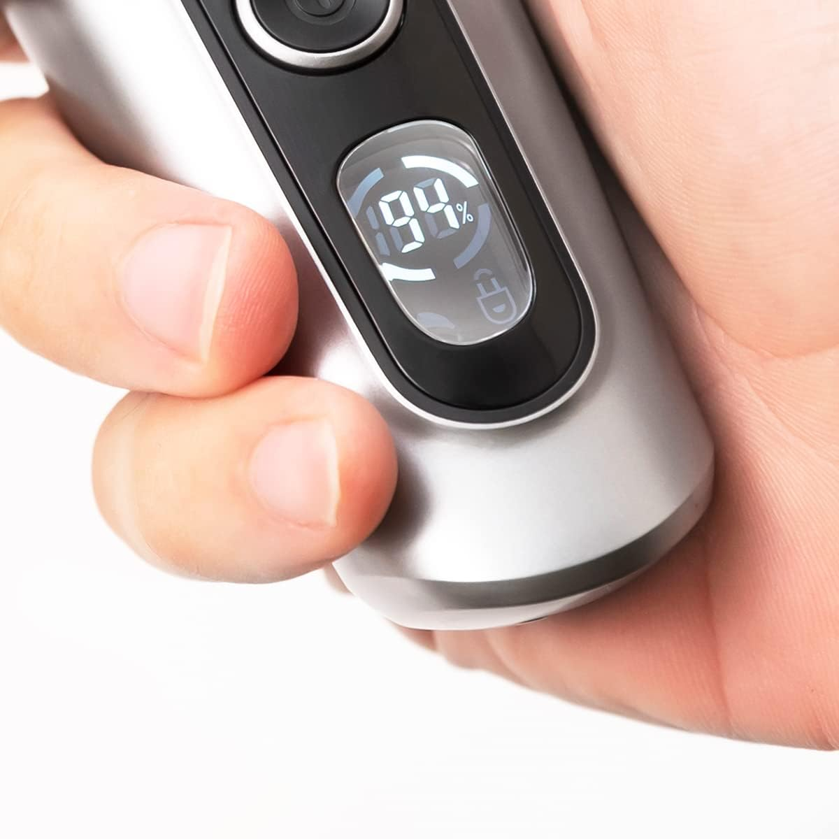 Cecotec Bamba Precisioncare Titanium Coated Blade 90 Minutes Autonomy up to 30Mm Cordless 3 Guide Combs Display Maintenance Alarm Lock image number 5